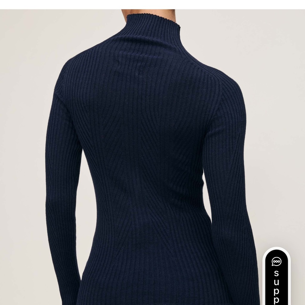 DL1961 turtleneck sweater, NWT, size M, Navy